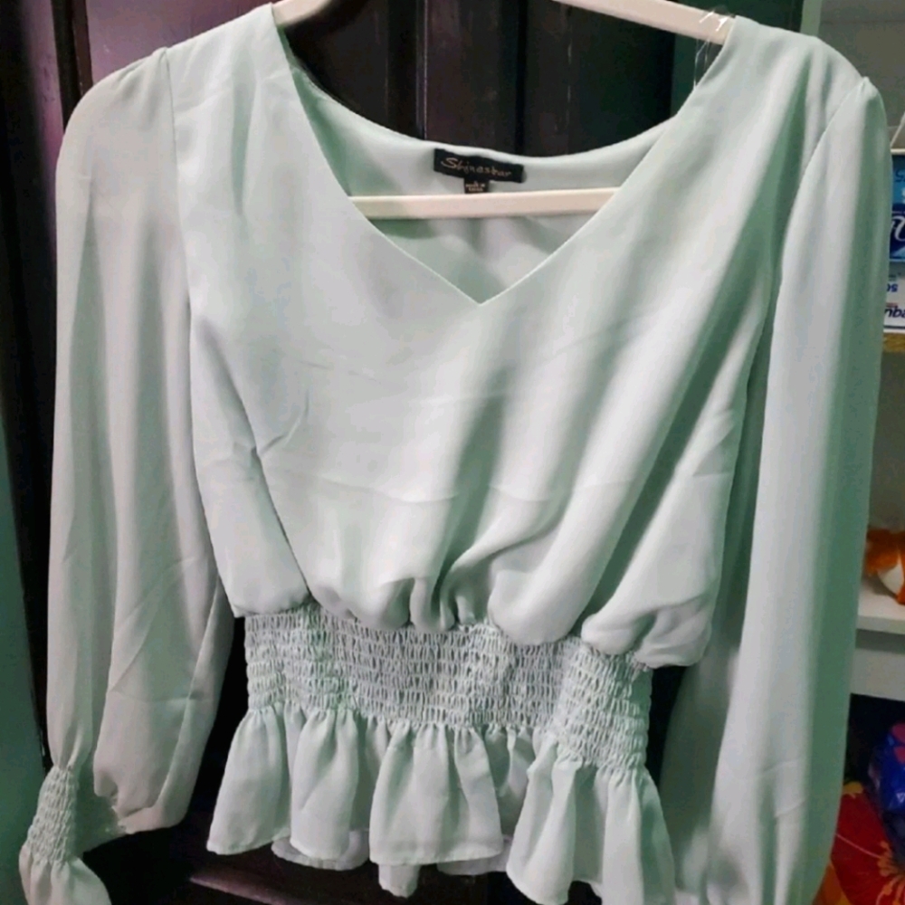 Mint blouse